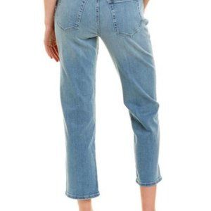 Joe's Jeans high rise straight leg cropped jeans